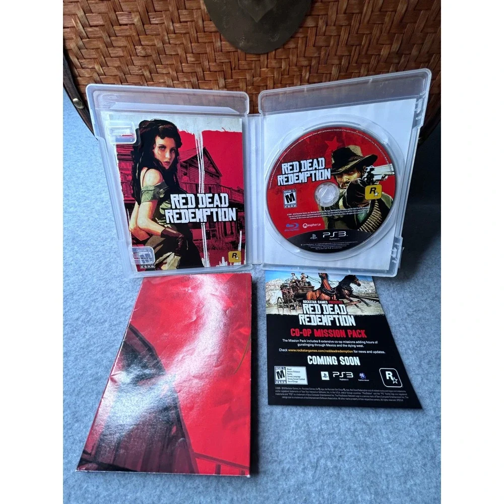 Red Dead Redemption Sony PlayStation 3 PS3 Rockstar Games CIB Complete - Tested